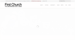 Desktop Screenshot of firstchurchseattle.org